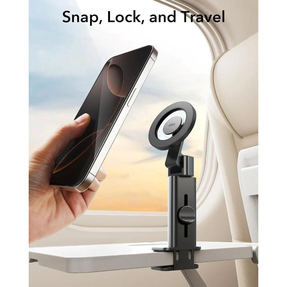 ESR Reisetelefonholder for Bord - MagSafe Kompatibel - Svart