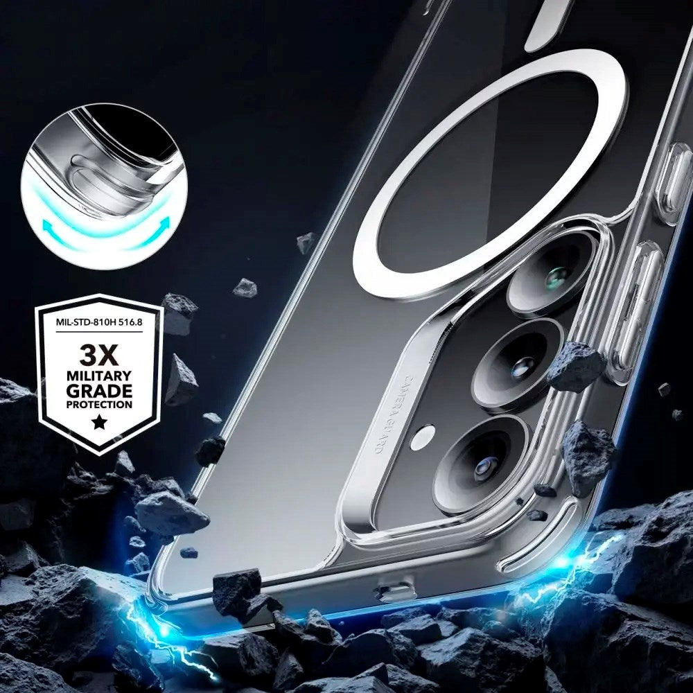 ESR Samsung Galaxy S25+ (Plus) Classic Hybrid Deksel - MagSafe Kompatibel - Gjennomsiktig