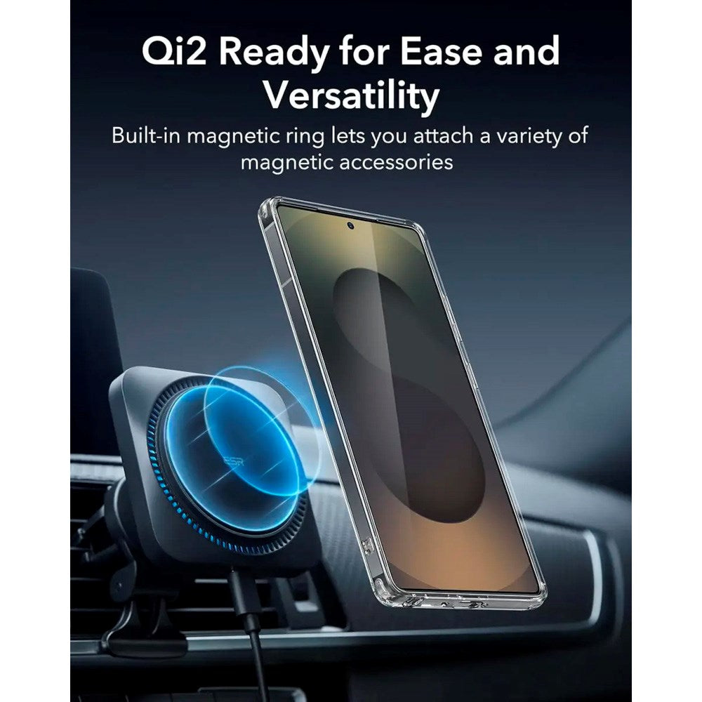 ESR Samsung Galaxy S25 Ultra Classic Hybrid Deksel - MagSafe Kompatibel - Gjennomsiktig