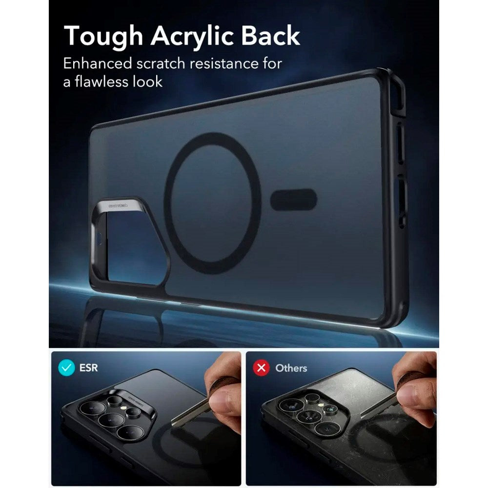 ESR Samsung Galaxy S25 Ultra Classic Hybrid Deksel - MagSafe Kompatibel - Matt Svart