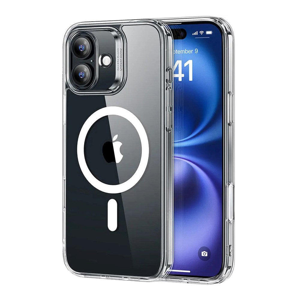 ESR iPhone 16 Plus Classic Hybrid Deksel med Camera Control-Knapp - MagSafe Kompatibel - Gjennomsiktig