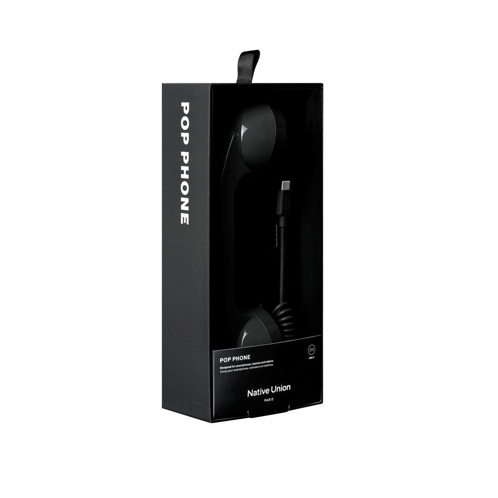 Native Union Pop Phone m. USB-C - Black