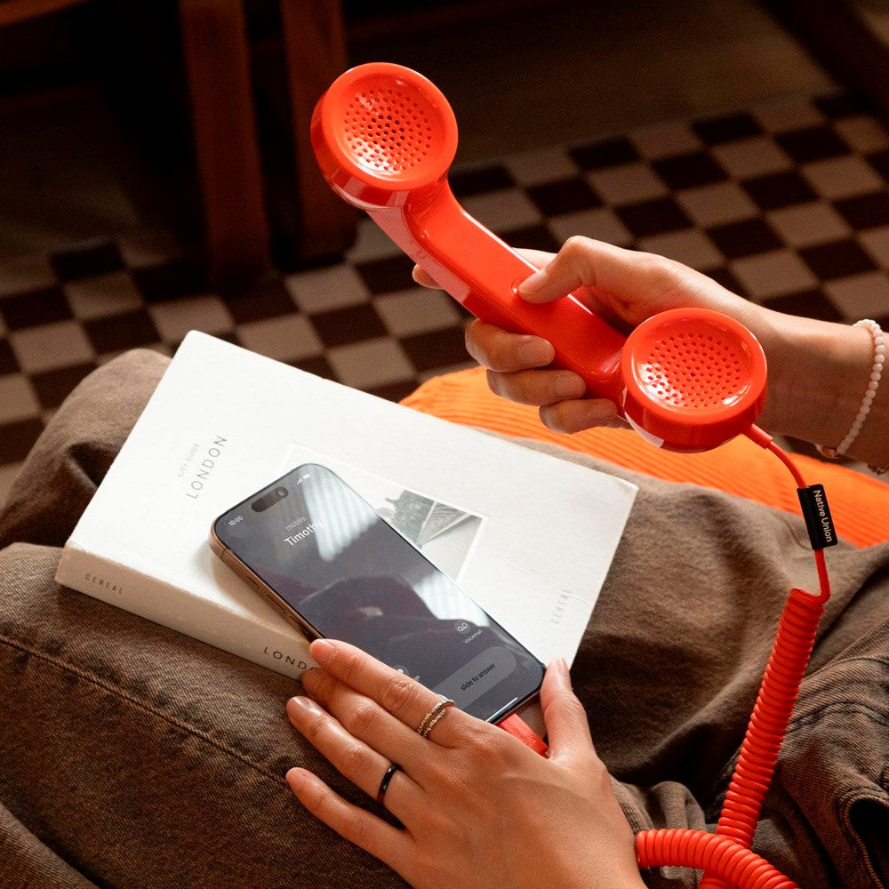 Native Union Pop Phone m. USB-C - Alarm Red