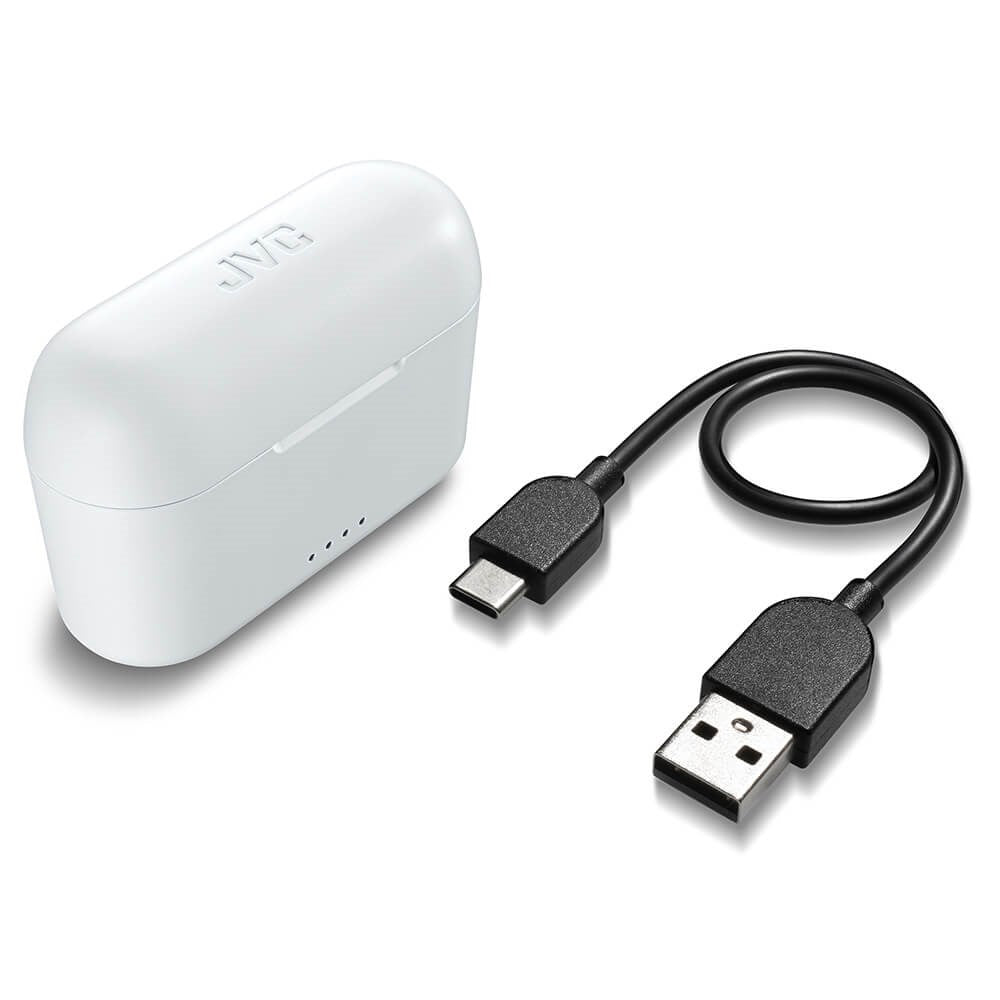 JVC HA-A3T True Wireless In-Ear Hodetelefoner - Hvit