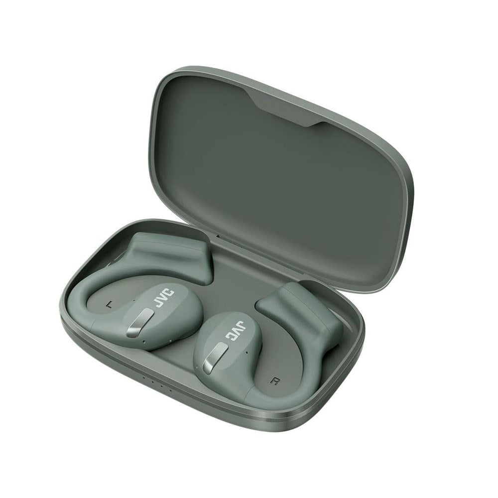JVC Nearphones HA-NP50T True Wireless Open-Ear Hodesett - Grønn