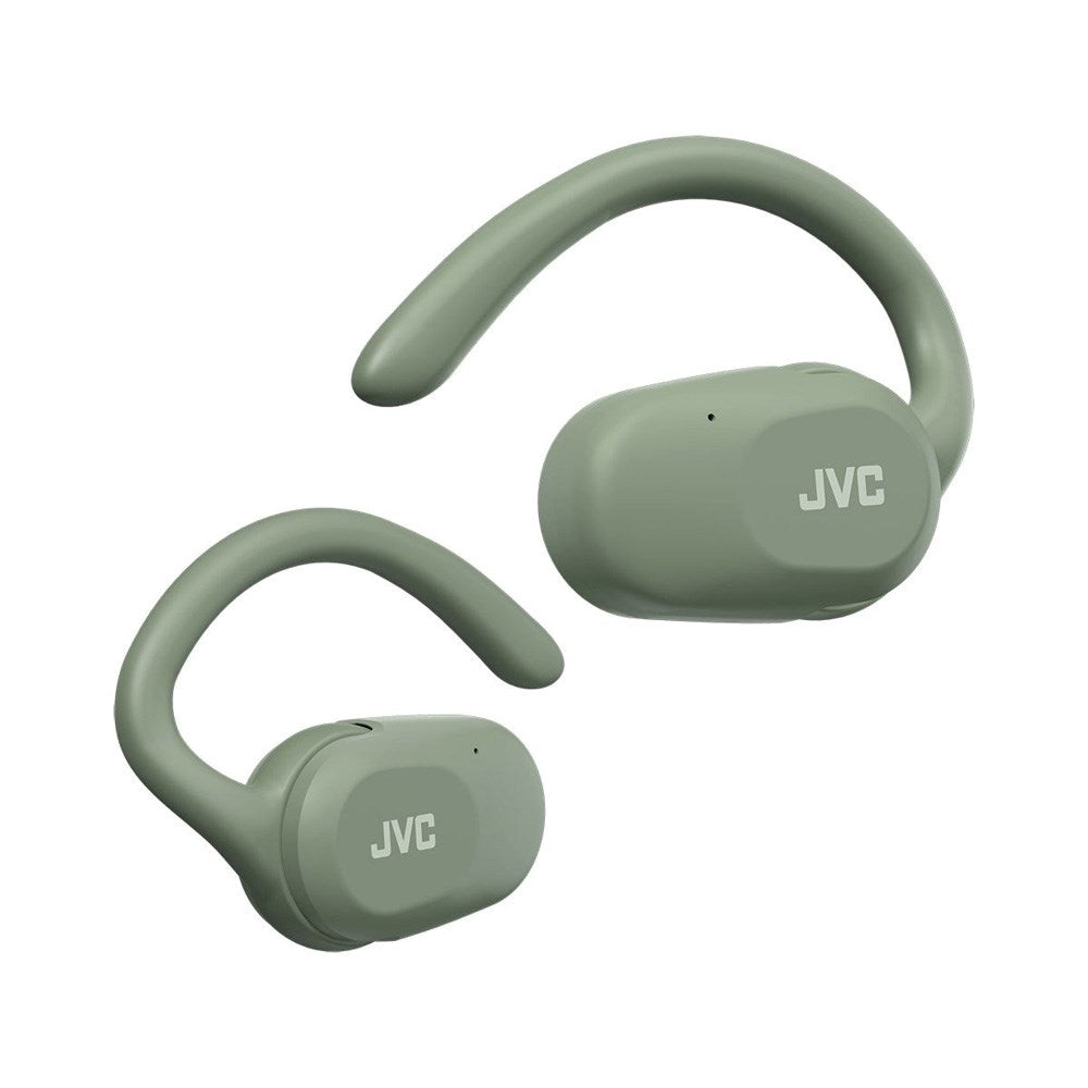 JVC Nearphones HA-NP40T True Wireless Open-Ear Hodetelefoner - Grønn