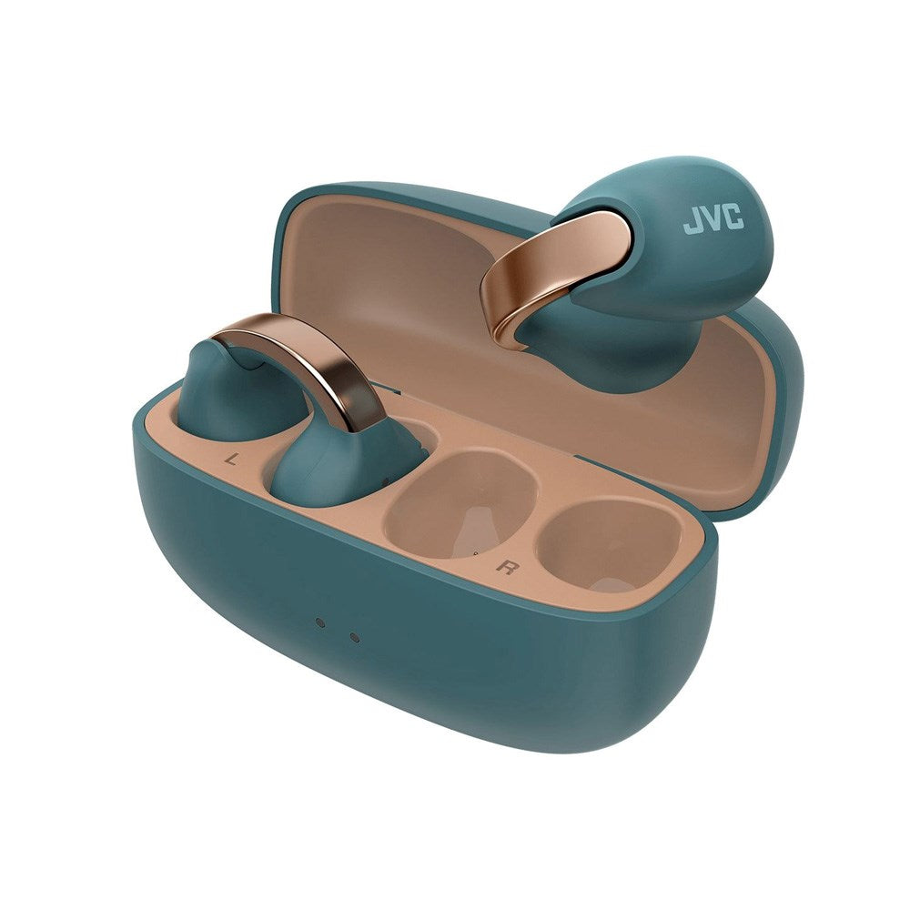 JVC Nearphones HA-NP1T True Wireless Open-Ear Cuff Hodetelefoner - Blå