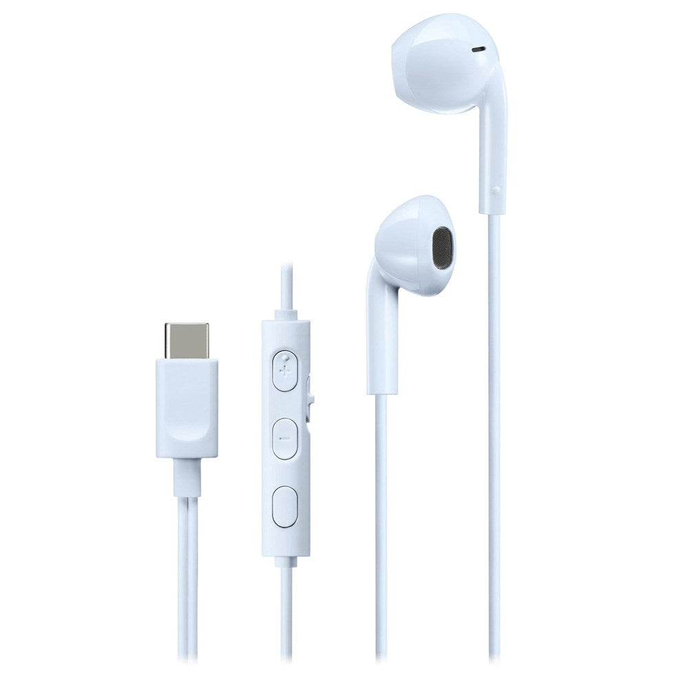 JVC HA-FR17UC In-Ear Hodetelefoner m. USB-C & Mikrofon - Blå