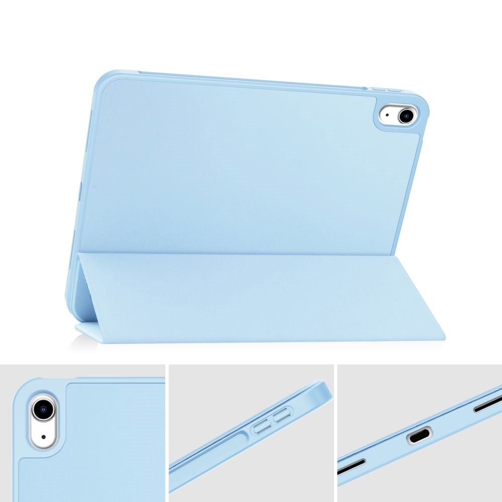 Tech-Protect iPad 11" (2025) / iPad 10.9" (2024/2022) SC Deksel m. Apple Pencil Holder - Lys Blå