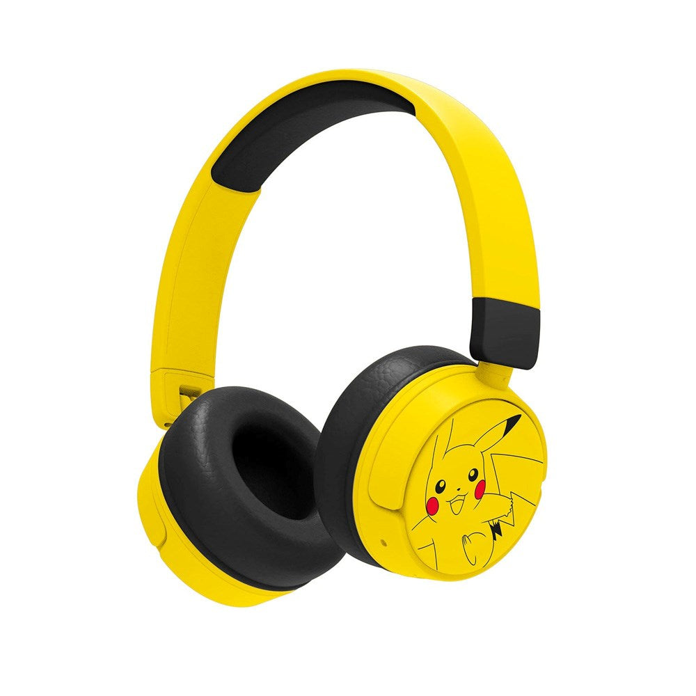 Pikachu OTL On-Ear Trådløse Hodetelefoner for Barn – Gul / Svart
