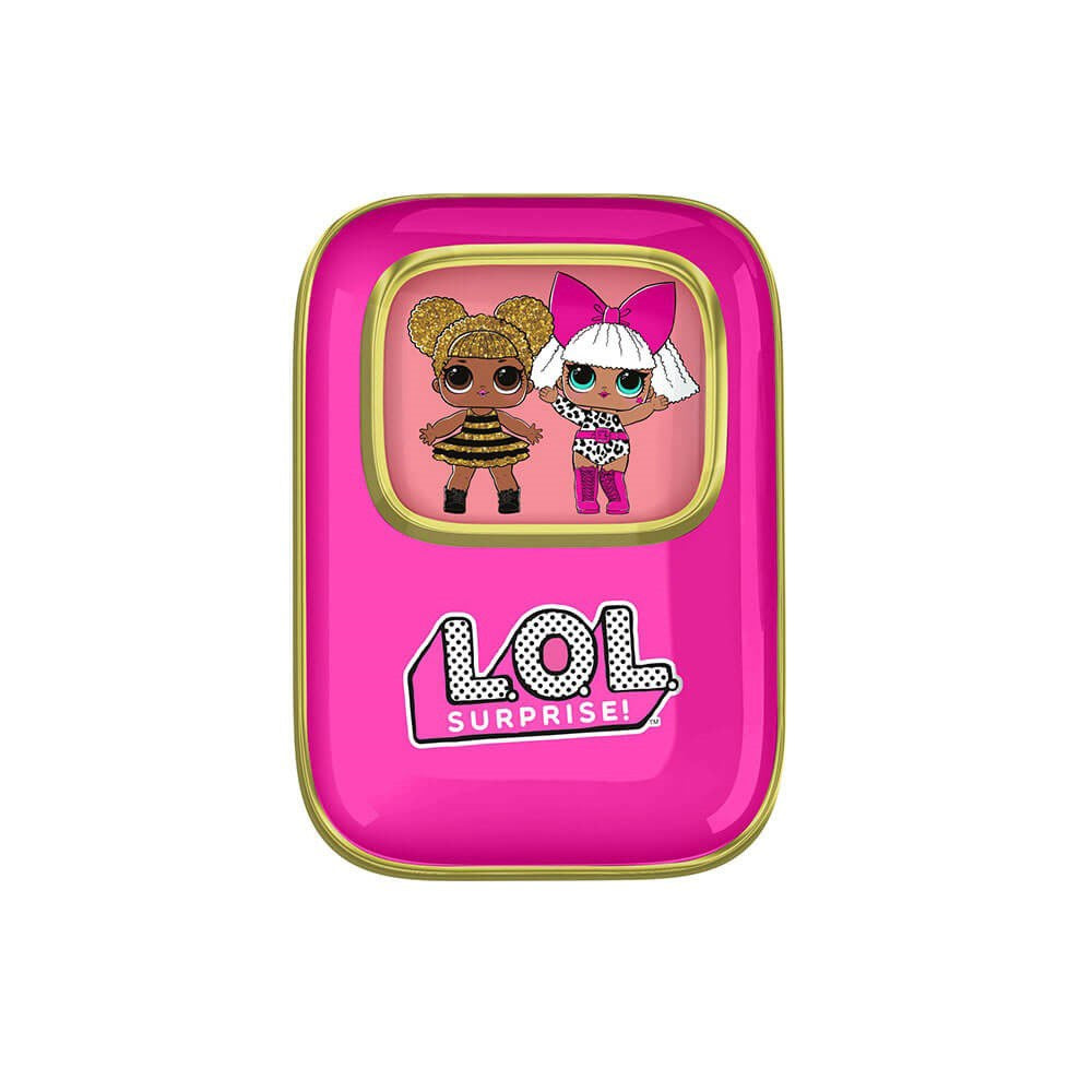 L.O.L. Surprise OTL True Wireless In-Ear Hodetelefoner med Skyvbart Ladeetui - Rosa