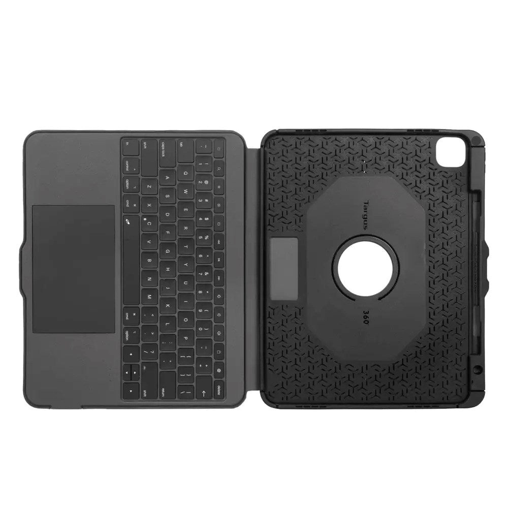 iPad Pro 13" (2025 / 2024) Targus VersaVu Keyboard Flip Deksel - Nordisk Layout - Svart