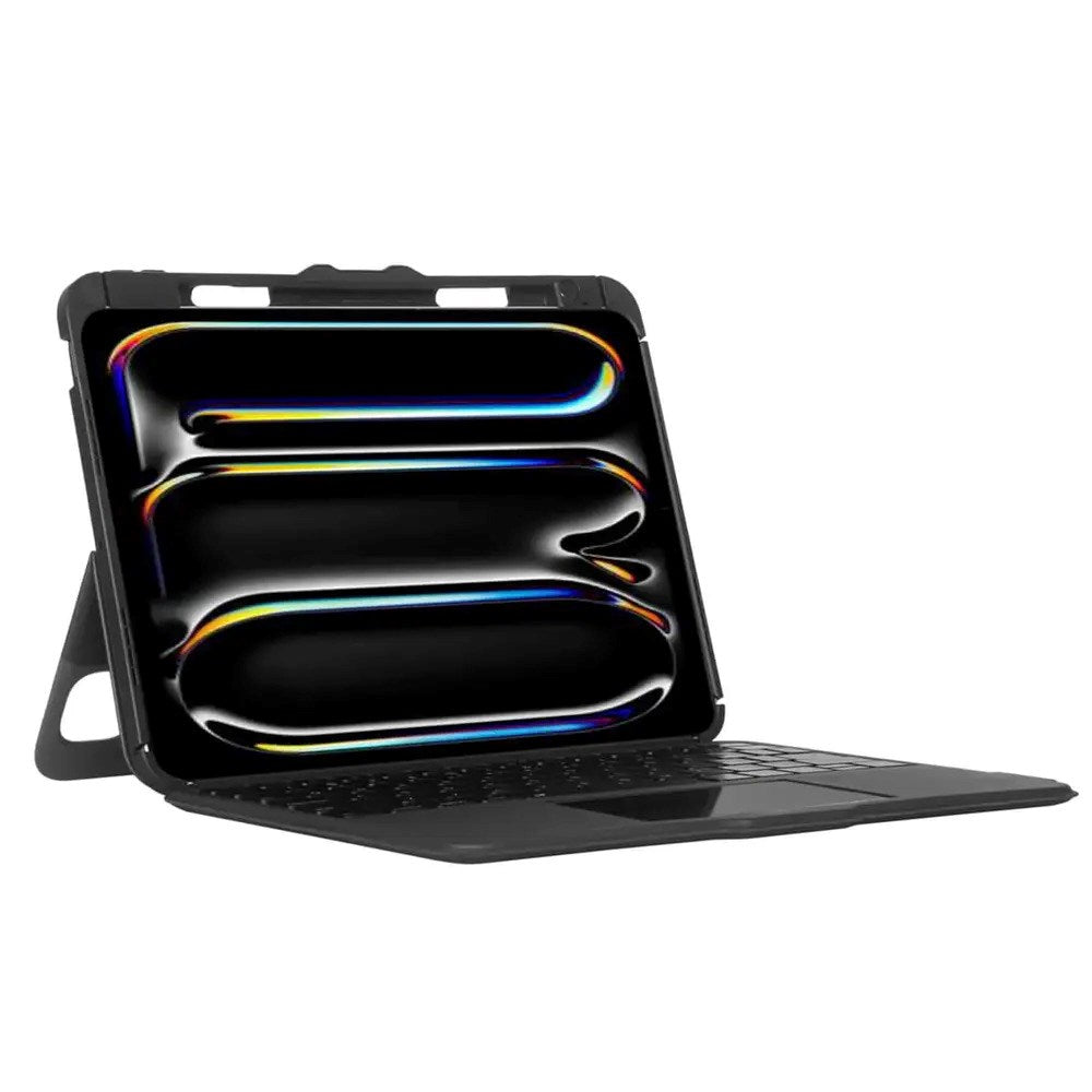 iPad Pro 11" (2025 / 2024) Targus VersaVu Keyboard Flip Deksel - Nordisk Layout - Svart
