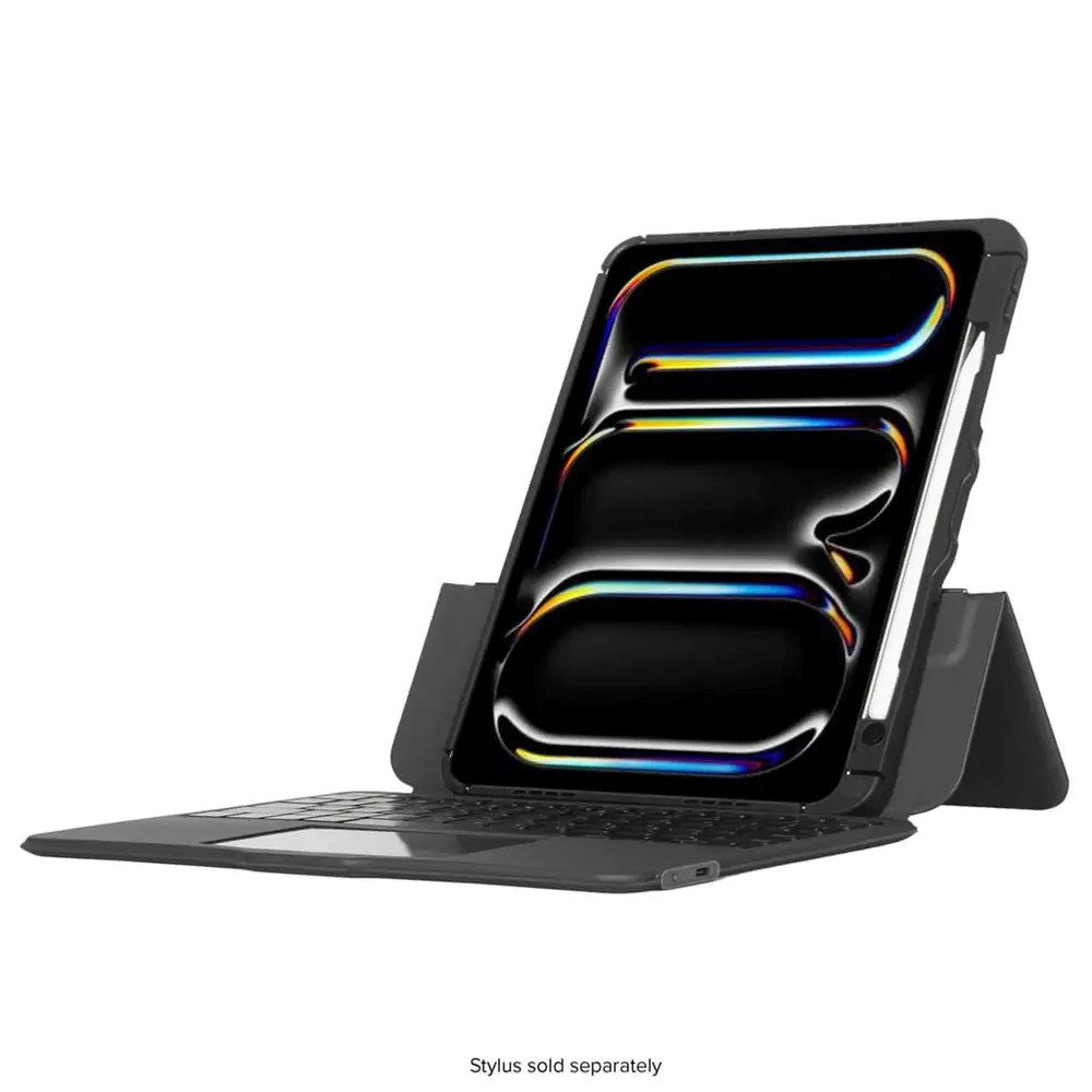 iPad Pro 11" (2025 / 2024) Targus VersaVu Keyboard Flip Deksel - Nordisk Layout - Svart