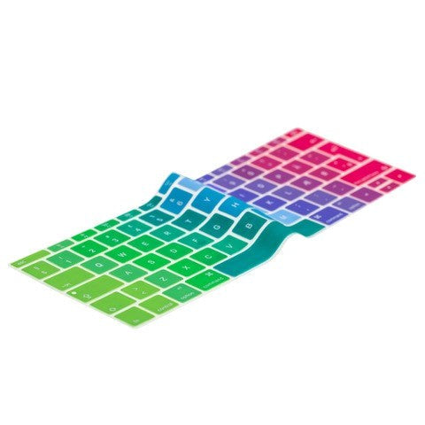 Philbert MacBook (A1534 / A1708) Keyboard Deksel m. Nordisk Tastatur - Rainbow