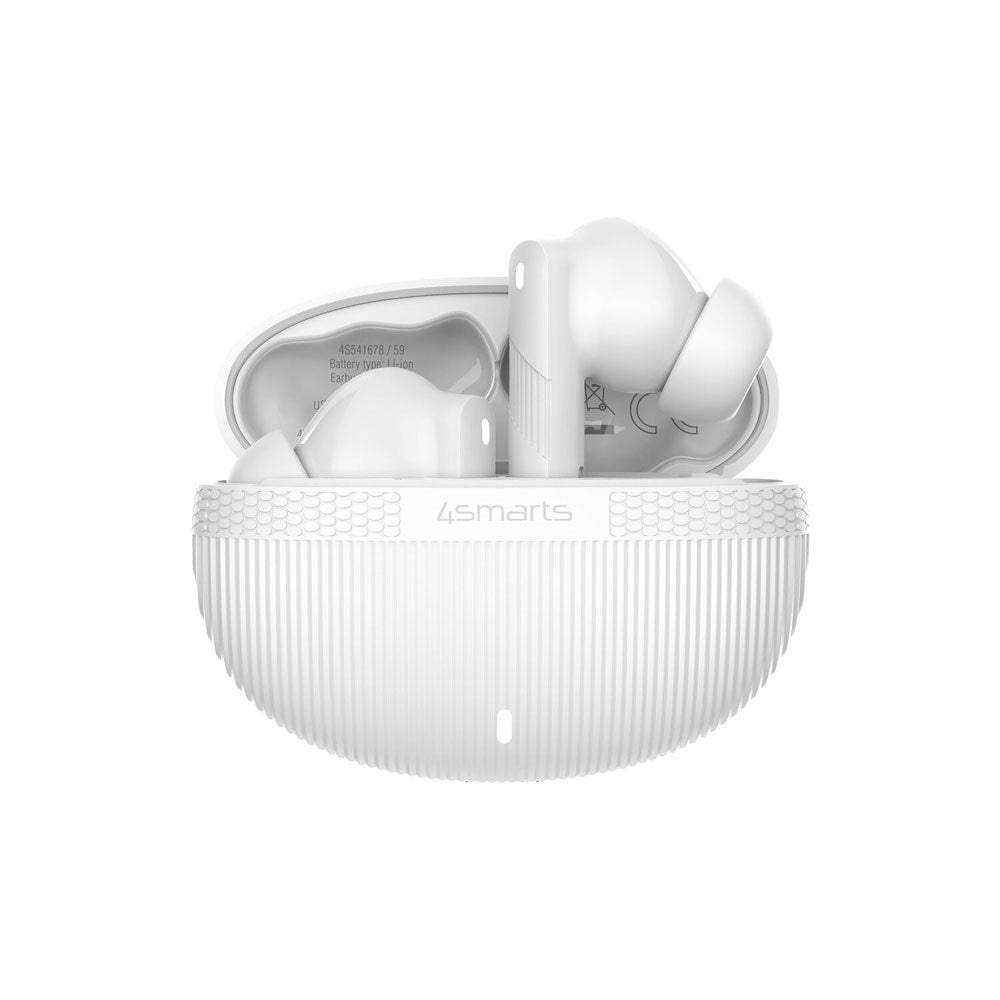 4smarts True Wireless SkyBuds Pro Hodetelefoner m. Aktiv Støyreduksjon - In-Ear - Hvit