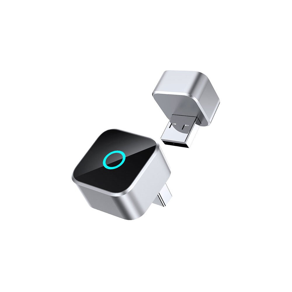 4smarts 2-i-1 Trådløs Adapter for Apple CarPlay & Android Auto – Sølv