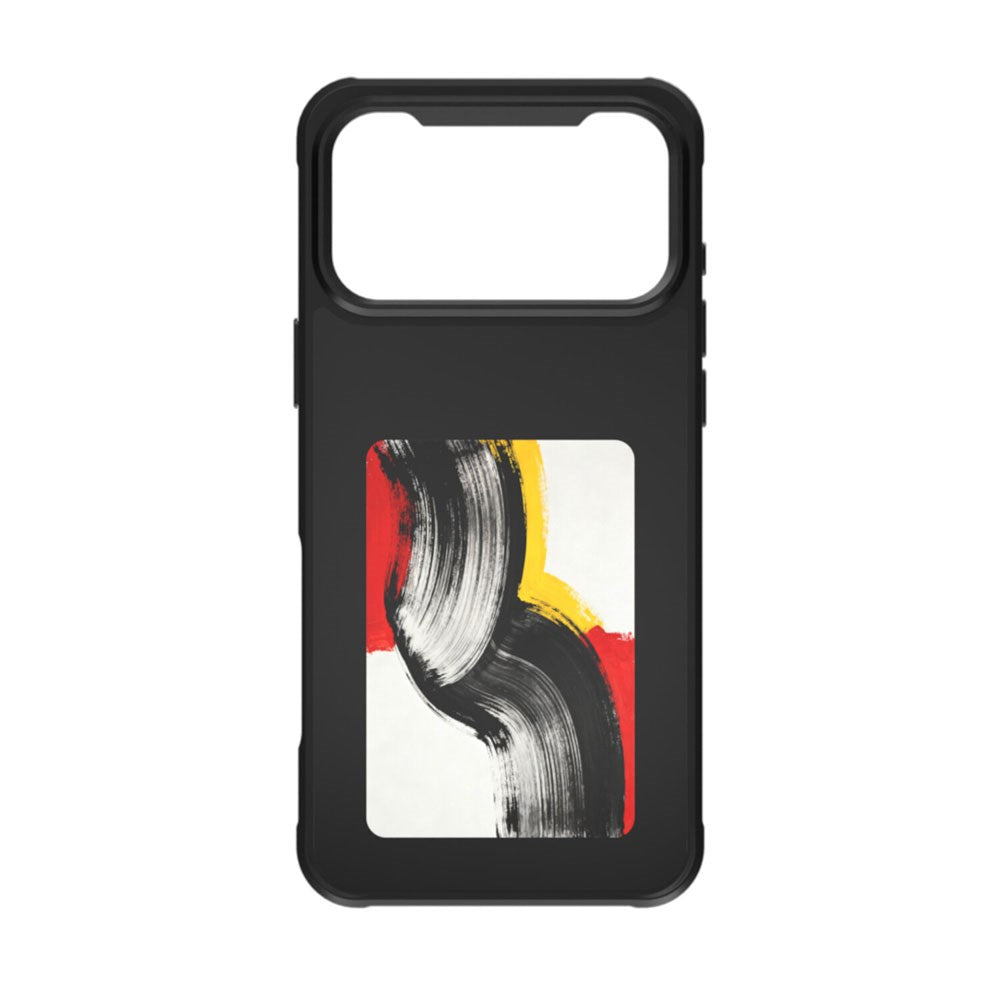 iPhone 17 Pro Max 4smarts E-Ink Deksel - MagSafe Kompatibel - Svart