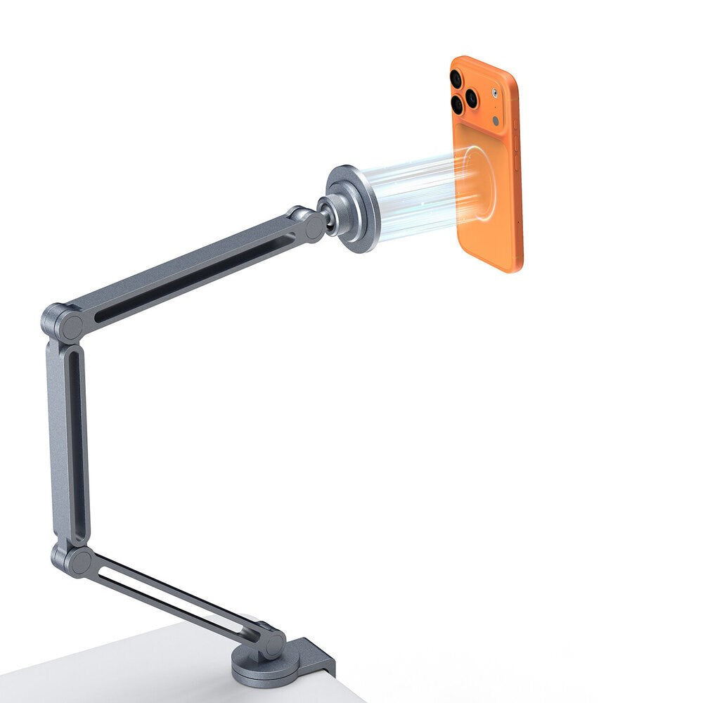 4Smarts ErgoPro Magnetisk Holder m. Skrivebordsklemme - Grå
