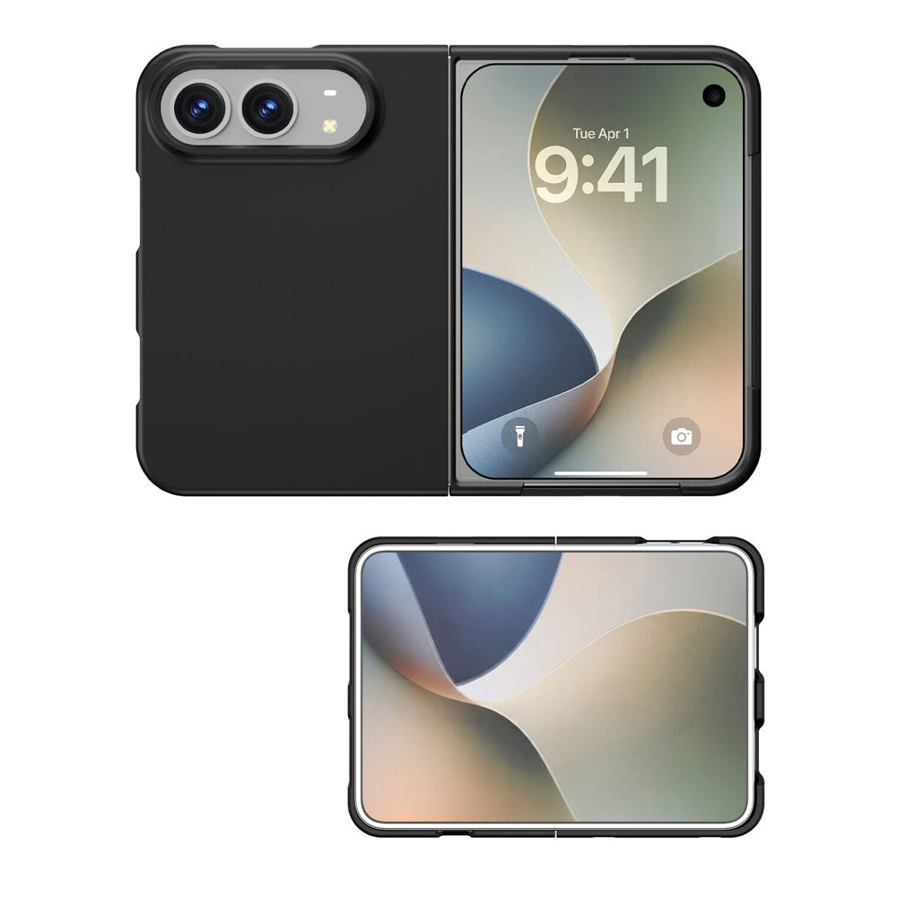 iPhone Duo 4Smarts Silikon Deksel - MagSafe Kompatibel - Svart