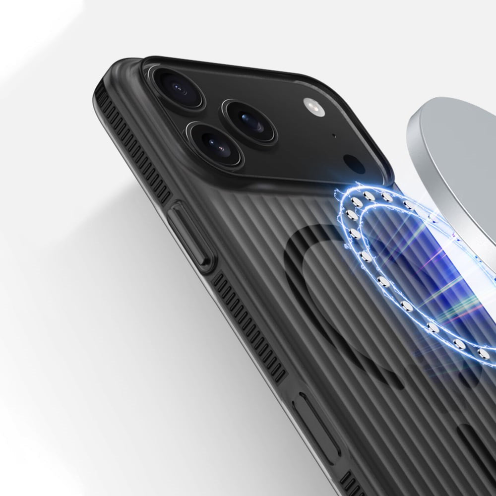 iPhone 18 Pro / 17 Pro 4Smarts Aero Deksel - MagSafe Kompatibel - Svart