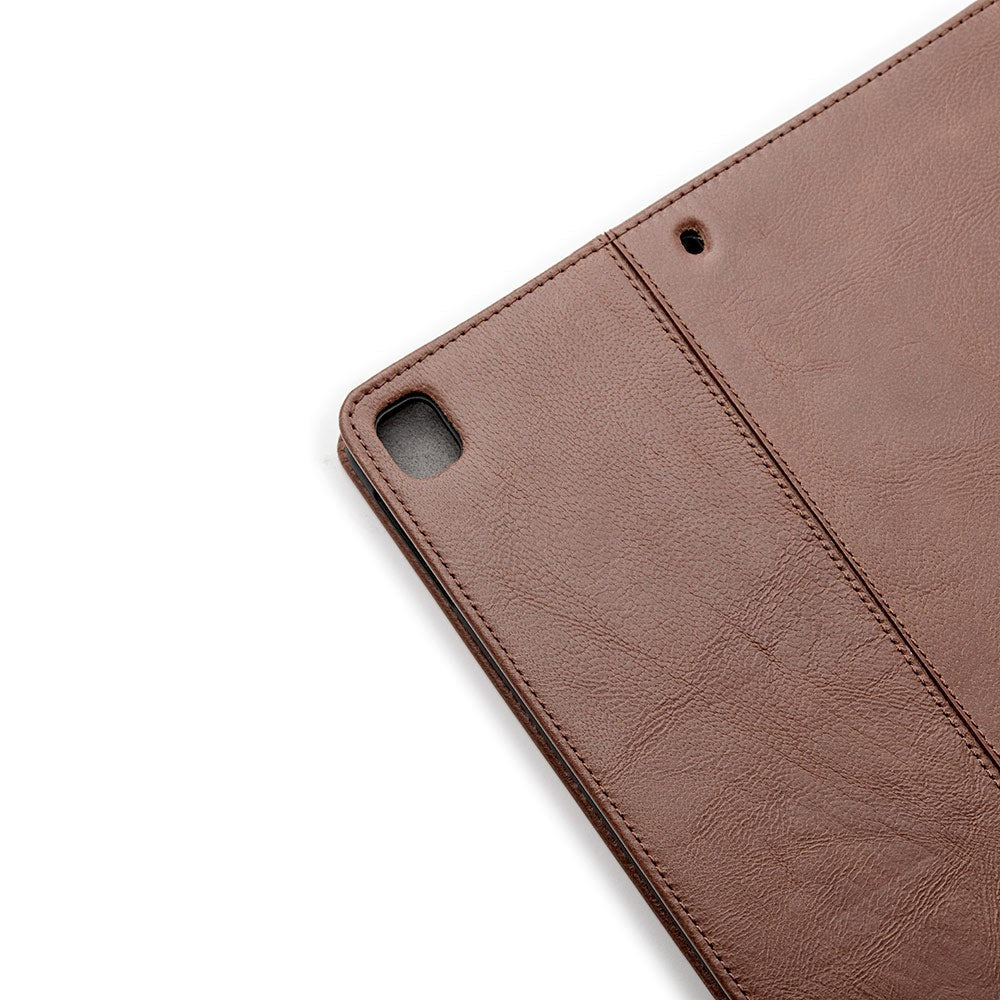 Trunk iPad 10.2 (2021 / 2020 / 2019) / Air 10.5 (2019) Ekte Skinndeksel - Brown
