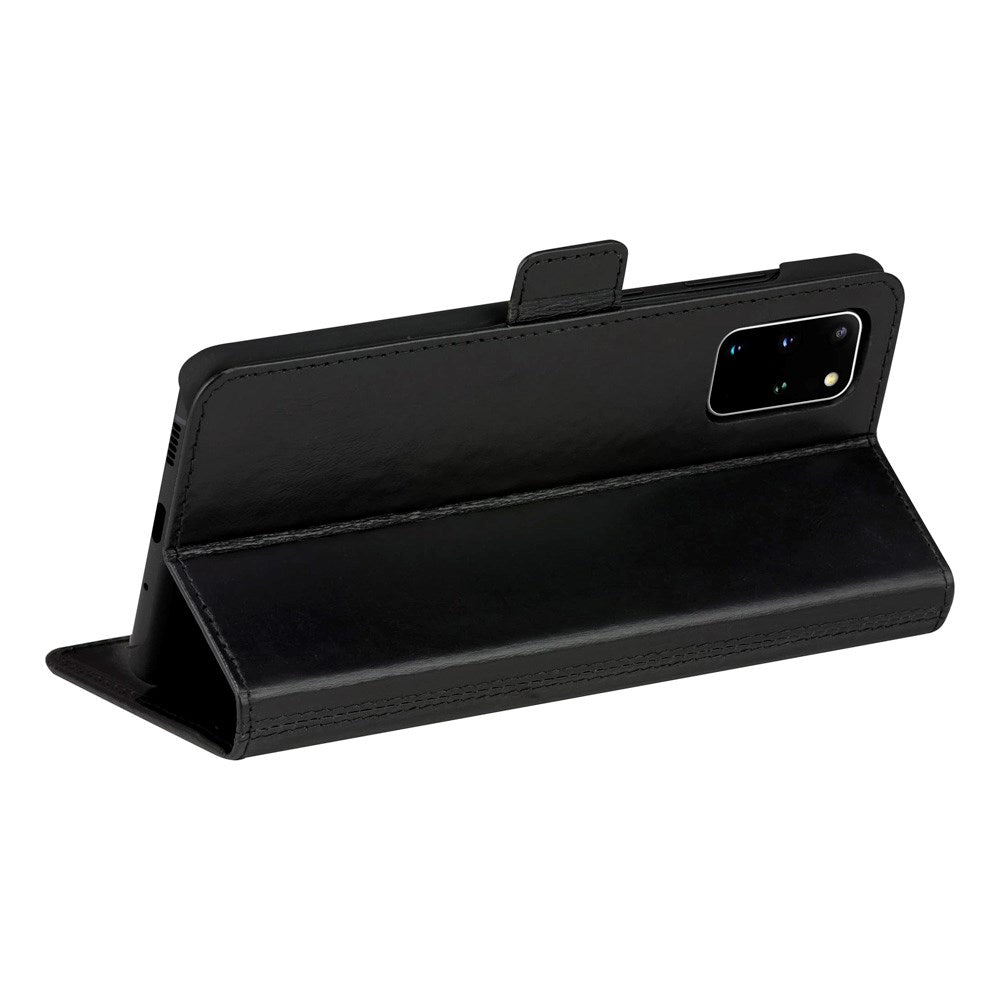 Samsung Galaxy S20+ (Plus) dbramante1928 Copenhagen Slim Ekte Skinn Flip Deksel m. Lommebok - Black