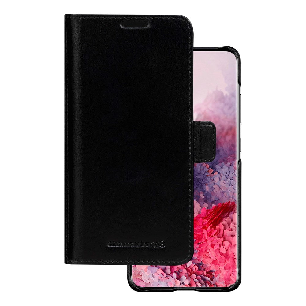 Samsung Galaxy S20 dbramante1928 Lynge 2-i-1 Ekte Skinn Flip Deksel - Black
