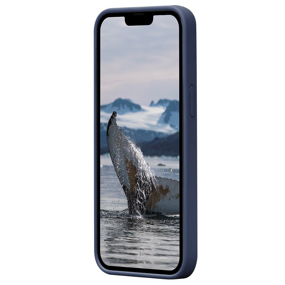 iPhone 14 Plus dbramante1928 Costa Rica Silikon Deksel - 100% Resirkulert Plast - Pacific Blue