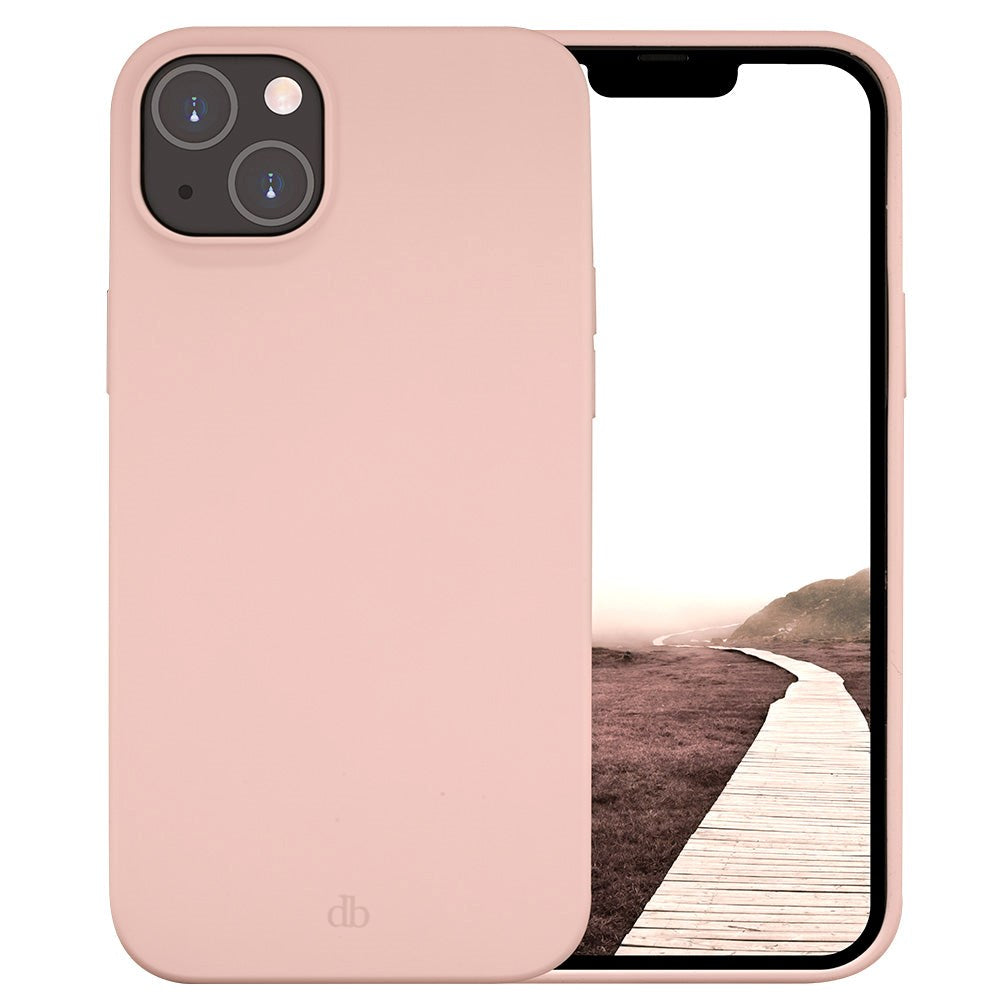 iPhone 14 Plus dbramante1928 Costa Rica Silikon Deksel - 100% Resirkulert Plast - Pink Sand