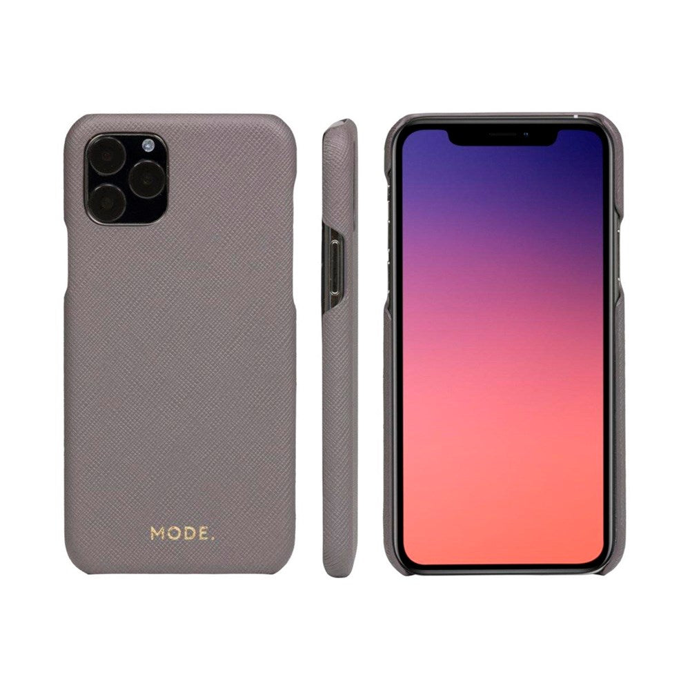 iPhone 11 Pro dbramante1928 New York 2-i-1 Ekte Skinn Flip Deksel - Shadow Grey