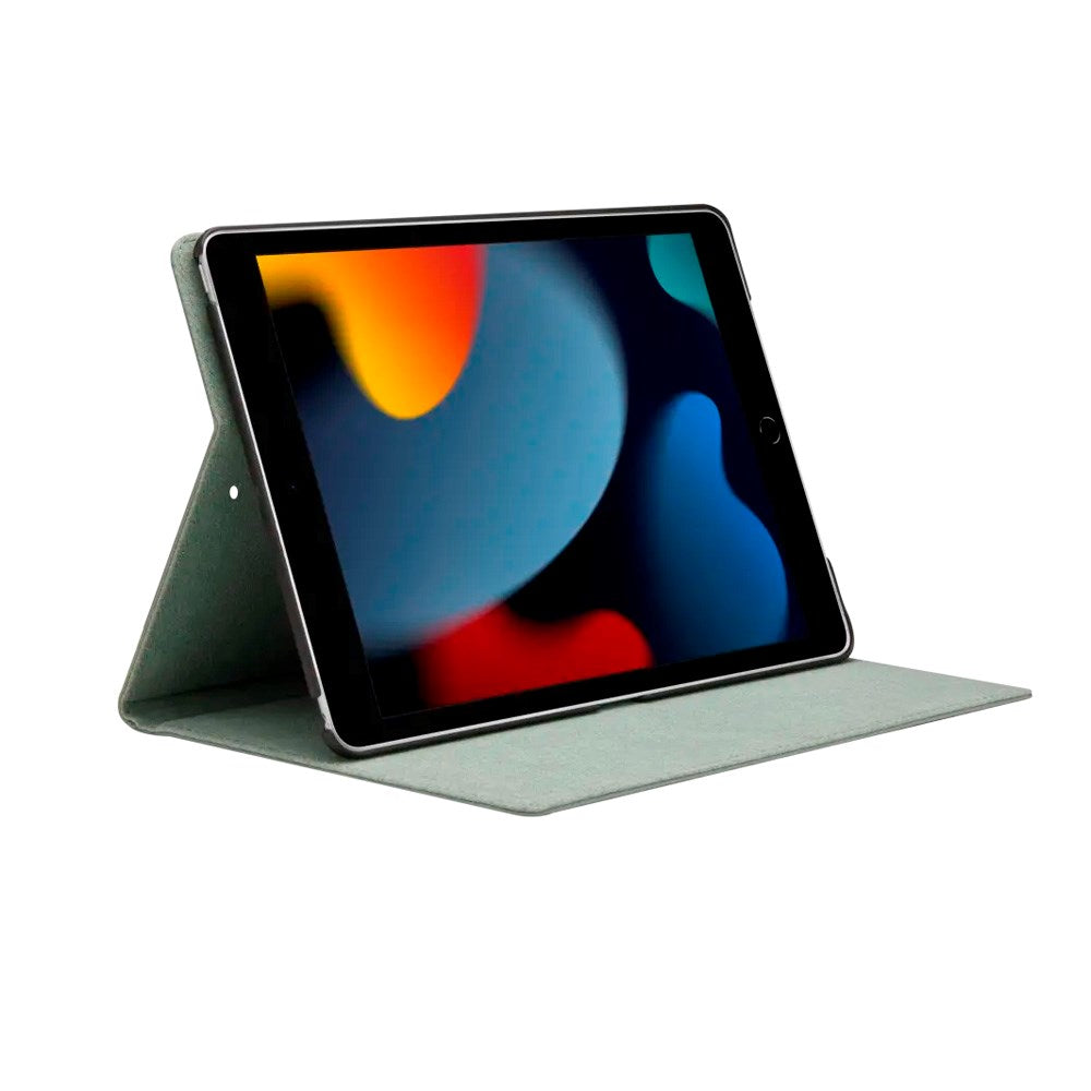 iPad 10.2" (2021 / 2020 / 2019) dbramante1928 Tokyo Ekte Skinn Flip Deksel - Greenbay