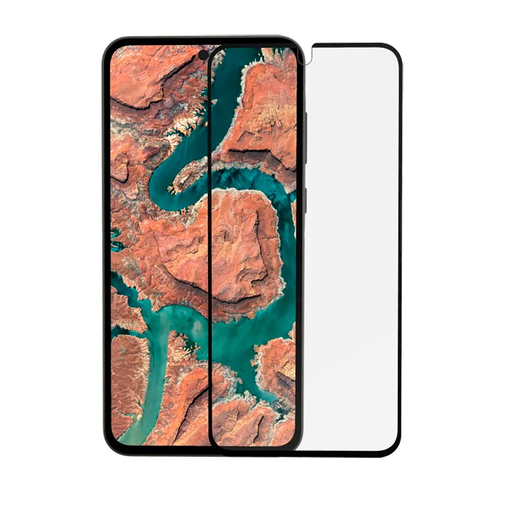 Samsung Galaxy A55 (5G) dbramante1928 Eco-Shield Skjermbeskytter med Installasjonsramme - Svart Kant