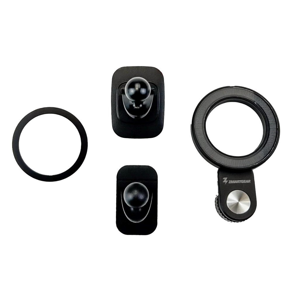 Zmartgear Magnetisk Dashbord Telefonholder – MagSafe Kompatibel – Svart