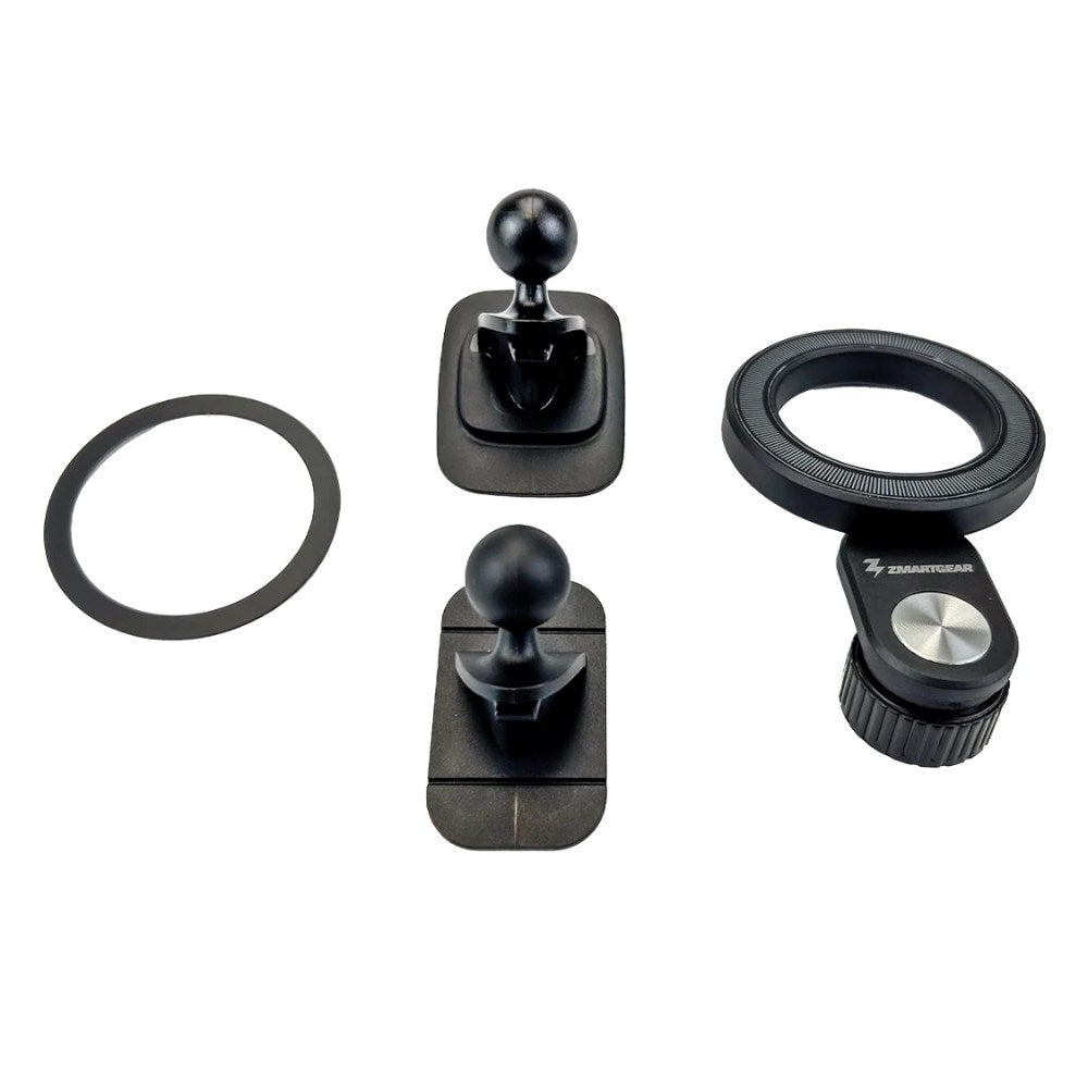 Zmartgear Magnetisk Dashbord Telefonholder – MagSafe Kompatibel – Svart