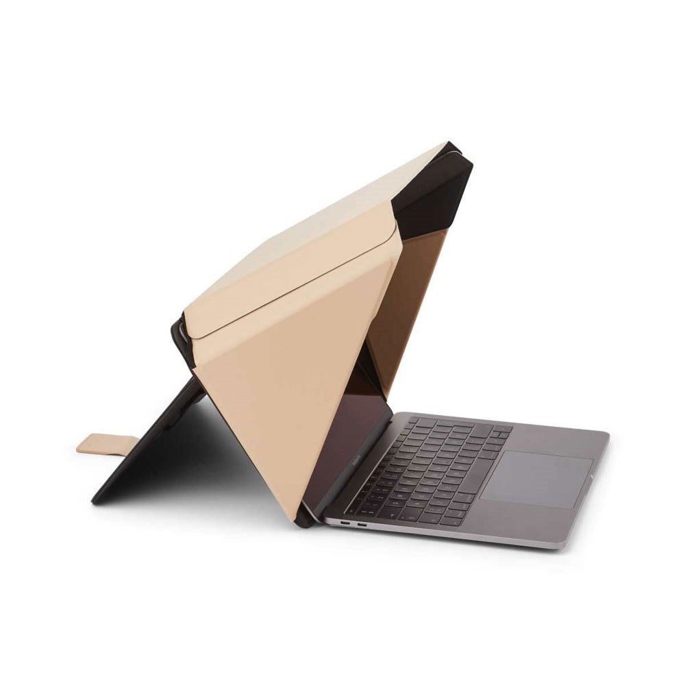 Universelt Philbert Laptop Deksel med Solskjerm og Integrert Privacy 12–14" – Beige