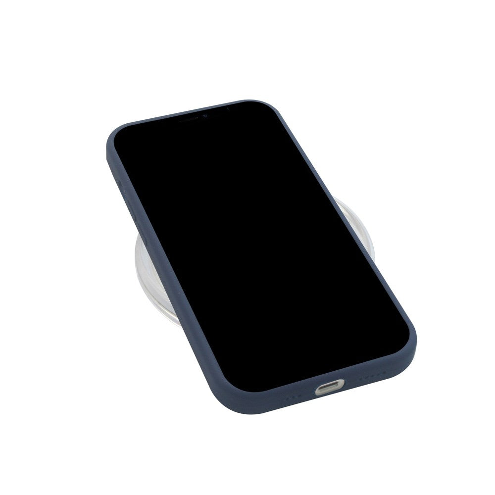 GreenMind iPhone 15 Pro Fôret Silikon Deksel - Blå