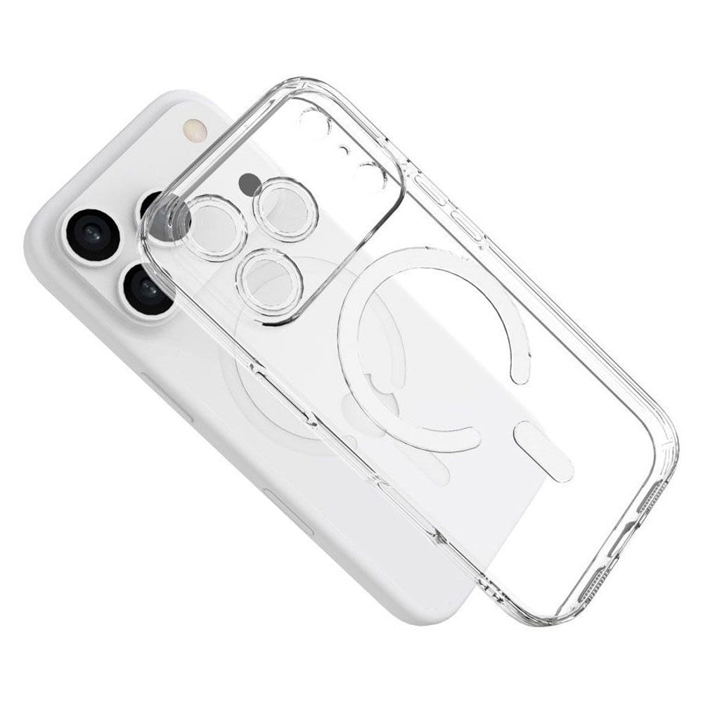 iPhone 17 Pro Max Lippa Fleksibelt Plast Deksel - MagSafe Kompatibel - Gjennomsiktig