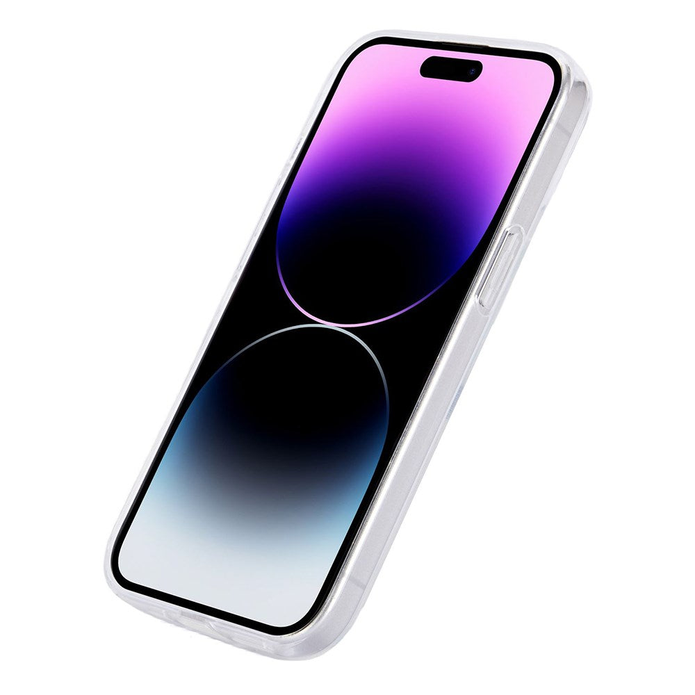 eSTUFF iPhone 15 Pro Max INFINITE VIENNA Fleksibelt Plastdeksel - 100% Resirkulert Plast - Gjennomsiktig