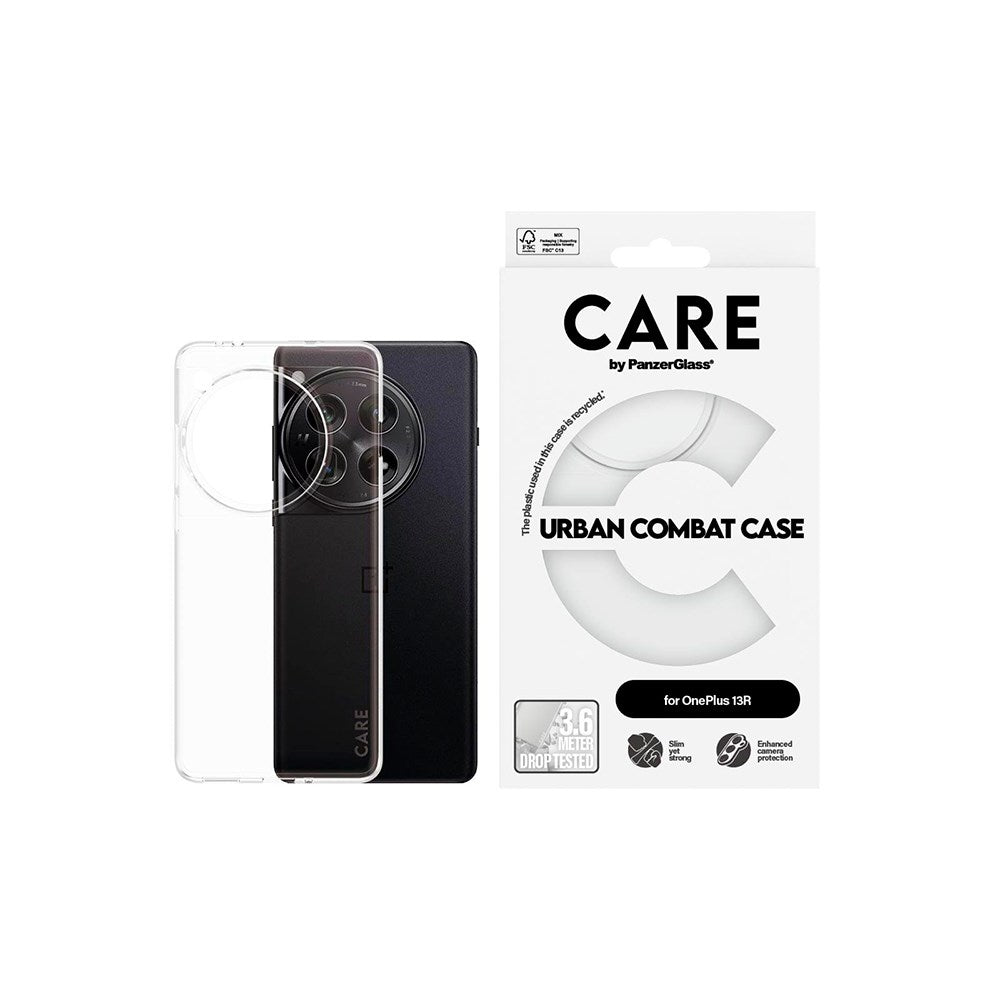 CARE by PanzerGlass OnePlus 13R FASHION X-Ray Soft Basic Deksel - Gjennomsiktig