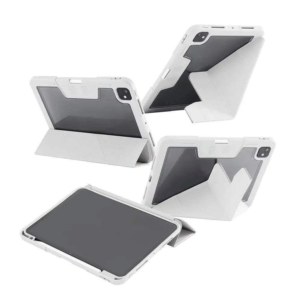 iPad Pro 11" (2025 / 2024) Care by PanzerGlass Essential Case - Stående Funksjon - Grå