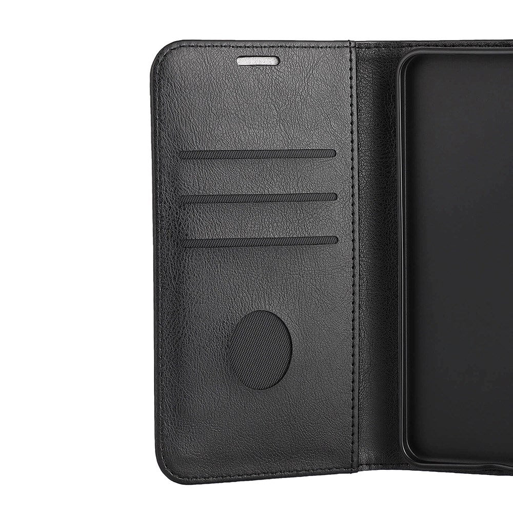 RadiCover Samsung Galaxy S25 Anti Stråling Kunst Skinn Flip Deksel med Lommebok - Svart