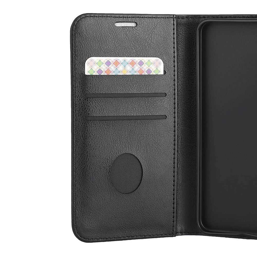 RadiCover Samsung Galaxy S25 Anti Stråling Kunst Skinn Flip Deksel med Lommebok - Svart