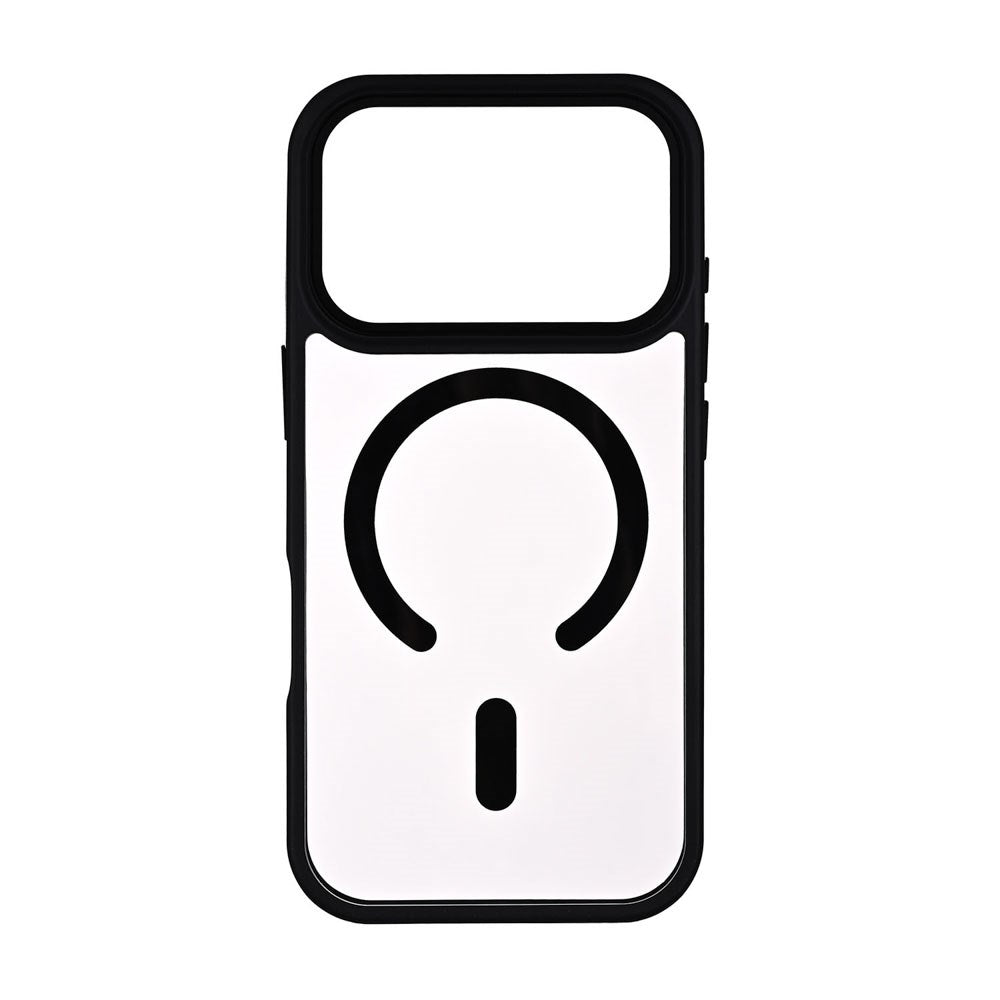 iPhone 17 Pro Onsala Bumper Case - MagSafe Kompatibel - Gjennomsiktig / Svart