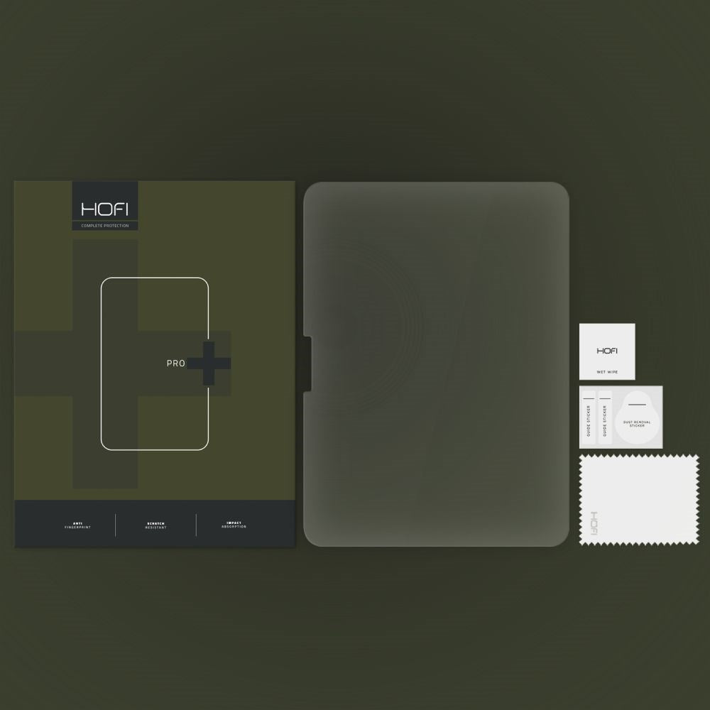 iPad Pro 11" (2025 / 2024) HOFI Premium Protector Pro+ Herdet Glass Skjermbeskytter 9H