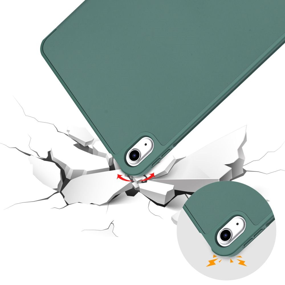 Tech-Protect iPad 11" (2025) / iPad 10.9" (2024/2022) SC Deksel m. Apple Pencil Holder - Mørkegrønn