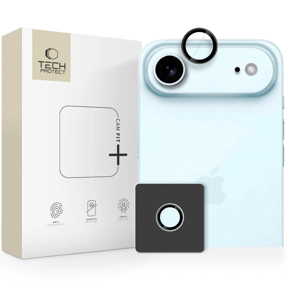 iPhone Air Tech-Protect Camring Fit+ Kameralinsebeskyttelse - Svart