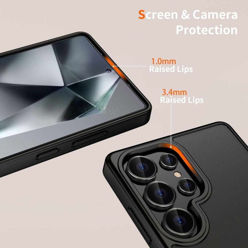 Samsung Galaxy S25 Ultra Tech-Protect Magmat Deksel - Matt Svart