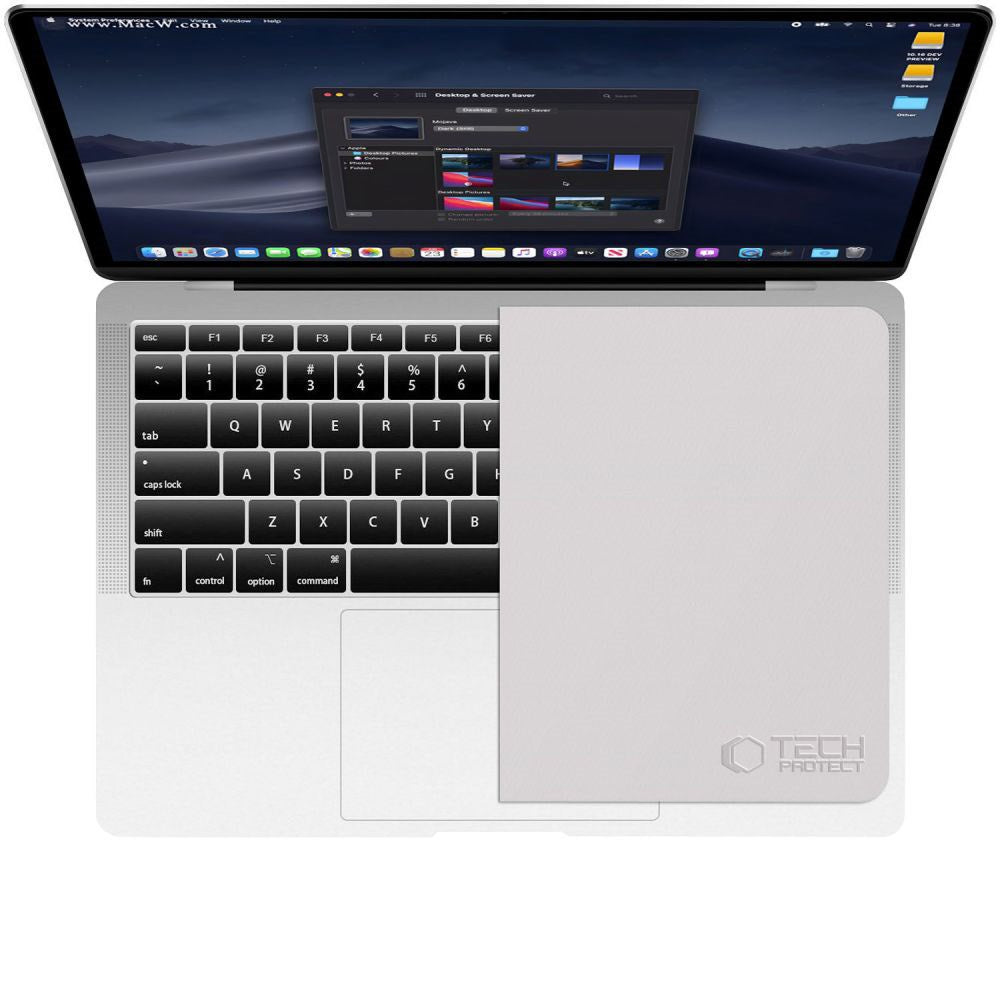 Tech-Protect Poleringsklut til Laptop 15-16" - Grå