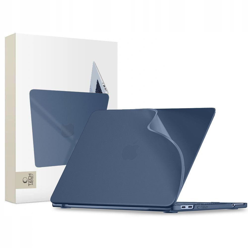 MacBook Neo 13 A18 Pro (2026) Tech-Protect Softshell Deksel - Matt Indigo